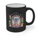 I Am Not a Hugger Introvert Hedgehog With Cactus Graphic Print Coffee Mug I Am Not a Hugger Introvert Hedgehog With Cactus Graphic Print Coffee Mug