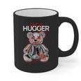 Not A Hugger Teddy Bear Antisocial Introvert Graphic Print Coffee Mug