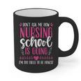 Nursing School Graduate Nurse Graduation Party Graphic Print Coffee Mug