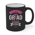 Nursing School Graduation Class Of 2019 RN Student Graphic Print Coffee Mug