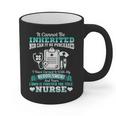 Nursing School Graduation Inherited RN LPN Nurse Grad 2021 Graphic Print Coffee Mug