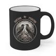 Odin Ravens Memory And Mind Huginn And Muninn Odin's Ravens Graphic Print Coffee Mug Odin Ravens Memory And Mind Huginn And Muninn Odin's Ravens Graphic Print Coffee Mug