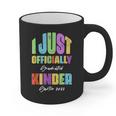 I Officially Graduated Kindergarten Graduation Class Of 2022 Graphic Print Coffee Mug