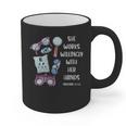 OptometryOphthalmology Eye Doctor Tee Optician Graduation Graphic Print Coffee Mug