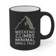Outdoor Introvert Vibes Weekend Climber Graphic Print Coffee Mug Outdoor Introvert Vibes Weekend Climber Graphic Print Coffee Mug