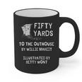 Outhouse Dad Guy Pun Humor Redneck Potty Joke Gag Graphic Print Coffee Mug Outhouse Dad Guy Pun Humor Redneck Potty Joke Gag Graphic Print Coffee Mug