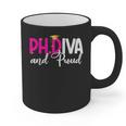 PhDiva Graduation Doctorate Student Graduate Graphic Print Coffee Mug