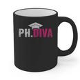 PhDiva PHD Student Graduation Degree Med Law School Graphic Print Coffee Mug