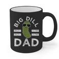 Pickle Pun Big Dill Dad Saying Dad Joke Father Humor Graphic Print Coffee Mug