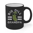 Pickle Pun Big Dill Grandpa Dad Joke Grandfather Humor Graphic Print Coffee Mug