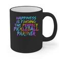 Pickleball Saying Introvert Pickleball Game Partner Graphic Print Coffee Mug