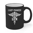 I Got Pinned LVN Nursing School Graduation Pinning Ceremony Graphic Print Coffee Mug