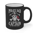 Pirate Dad I Be The Captain Of This Here Crew Pirate Dad Graphic Print Coffee Mug Pirate Dad I Be The Captain Of This Here Crew Pirate Dad Graphic Print Coffee Mug