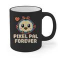 Pixel Art Pet Y2K Retro Vintage Digital Nostalgia Y2K Tech Graphic Print Coffee Mug