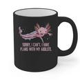 I Have Plans With My Axolotl Salamander Introvert Graphic Print Coffee Mug I Have Plans With My Axolotl Salamander Introvert Graphic Print Coffee Mug