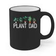 Plant Dad Potted Plant Lover Gardening Plant Guy Graphic Print Coffee Mug