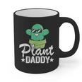 Plant Daddy Cactus Gardener Jokes Grandpa Plant Dad Graphic Print Coffee Mug