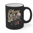 Please Chew Quieter Introverts Casual Everyday Graphic Print Coffee Mug Please Chew Quieter Introverts Casual Everyday Graphic Print Coffee Mug