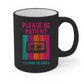 Please Be Patient I'm From The 1900s Retro Cassette Tape Graphic Print Coffee Mug