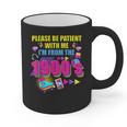Please Be Patient With Me I'm From The 1900s Retro Vibes Graphic Print Coffee Mug