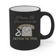 Please Be Patient With Me I'm From The 1900s Telephone Graphic Print Coffee Mug