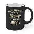 Please Be Patient With Me I'm From The 1900s Vintage Graphic Print Coffee Mug