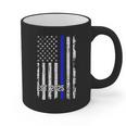 Police Graduation Est 2025 Back Print Police Academy Vintage Graphic Print Coffee Mug