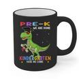Pre k Graduation We Are Done Class 2023 Pre-k Dinosaur Boys Graphic Print Coffee Mug