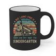 Pre-k Graduation To Kindergarten Retro Vintage Train Kids Graphic Print Coffee Mug