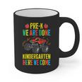 Pre-K Graduation Monster Truck Kindergarten Here We Come Graphic Print Coffee Mug