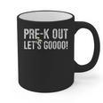 Pre-K Out Preschool Graduation 2025 Teacher Last Day Graphic Print Coffee Mug