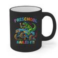 Preschool Graduation Monster Truck Dinosaur Boys Dino Tee Graphic Print Coffee Mug