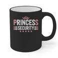 Princess Security Boys Big Brother Vintage Birthday Dad Mom Graphic Print Coffee Mug