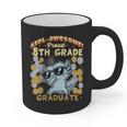 Proud 8th Grade Graduate Axolotl Graduation Eighth Graphic Print Coffee Mug