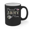 Proud Army Mom Army Graduation Military Mom T-Shirt Graphic Print Coffee Mug