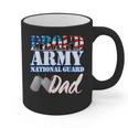 Proud Army National Guard Dad Fathers Day Shirt Men Graphic Print Coffee Mug