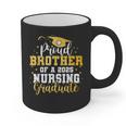 Proud Brother Class Of 2025 Nursing Graduate Graduation Graphic Print Coffee Mug