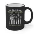 Proud Coast Guard Brother-In-Law US Coast Guard Graduation Graphic Print Coffee Mug