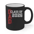 Proud Dad Of A 2026 Graduate Grad Senior Father Graduation Graphic Print Coffee Mug