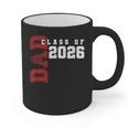 Proud Dad Of Class Of 2026 Graduate Graphic Print Coffee Mug