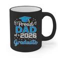 Proud Dad Of a Class Of 2026 Graduate Senior 2026 Graphic Print Coffee Mug