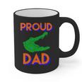 Proud Dad Of A Gator Unique Idea For Fathers Day Graphic Print Coffee Mug