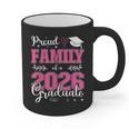 Proud Family Of a Class Of 2026 Graduate For Graduation Graphic Print Coffee Mug