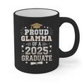 Proud Glamma Of A Class Of 2025 Graduate Senior Graduation Graphic Print Coffee Mug