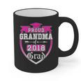 Proud Grandma Of a 2018 Grad Graduation Family Graphic Print Coffee Mug