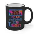 Proud Grandma Of A 2019 Graduate Senior Class Graduation Graphic Print Coffee Mug