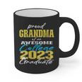 Proud Grandma Of 2023 College Graduate Family 23 Graduation Graphic Print Coffee Mug