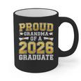 Proud Grandma Of A 2026 Graduate Shirt Class 2026 Graduation Graphic Print Coffee Mug