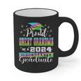 Proud Great Grandma Of Kindergarten Graduate 2024 Graduation Graphic Print Coffee Mug