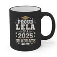 Proud Lela Of A Class Of 2025 Graduate Senior Graduation Graphic Print Coffee Mug